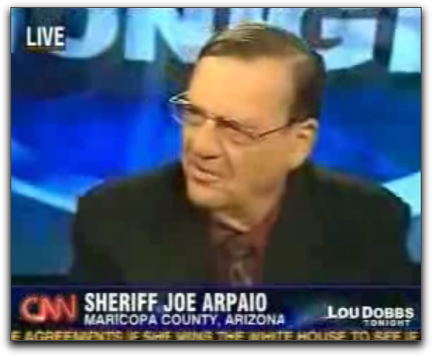 picture of Arpaio on CNN