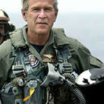 George W. Bush in flight suit