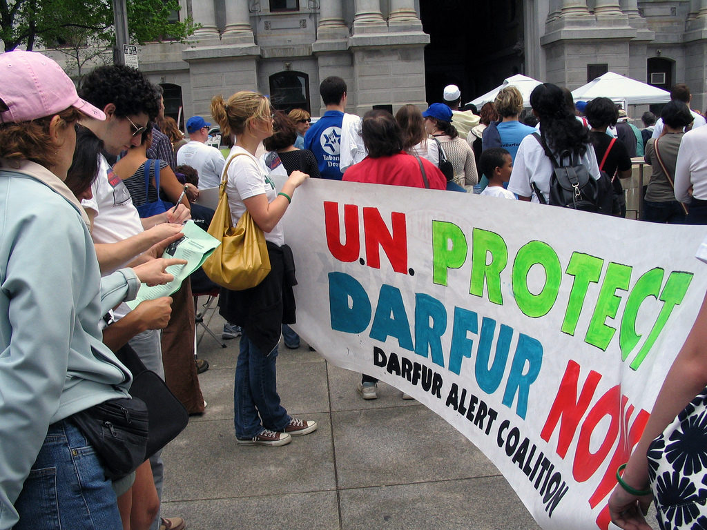 UN: Protect Darfur Now (cc photo: Genocide Intervention Network)
