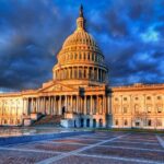 Dawn over US Capitol