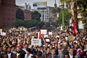 Egypt protests, Tahiri Square (cc photo: Darkroom Productions)