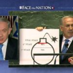 Netanyahu with bomb diagram