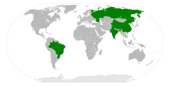 The BRIC countries: Brazil, Russia, India and China