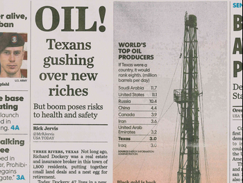 USA Today: Fracking Makes You Rich! (And Also Maybe Sick, Too)