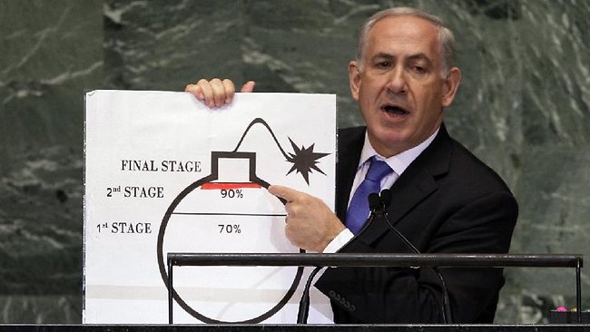 Netanyahu's UN presentation