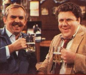 Cast members of Cheers