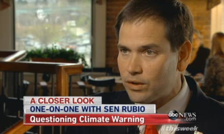 The Wrong Response to Rubio’s Climate Nonsense