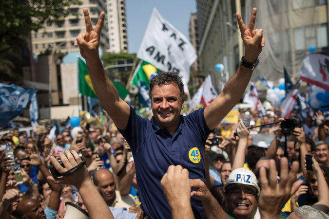 Aecio Neves (photo: Felipe Dana/AP )