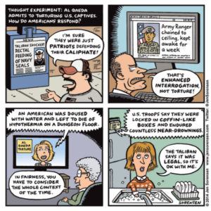 Jen Sorensen: When Is Torture Torture?