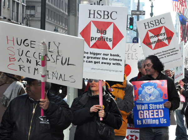 HSBC Protest (cc: Michael Fleshman)