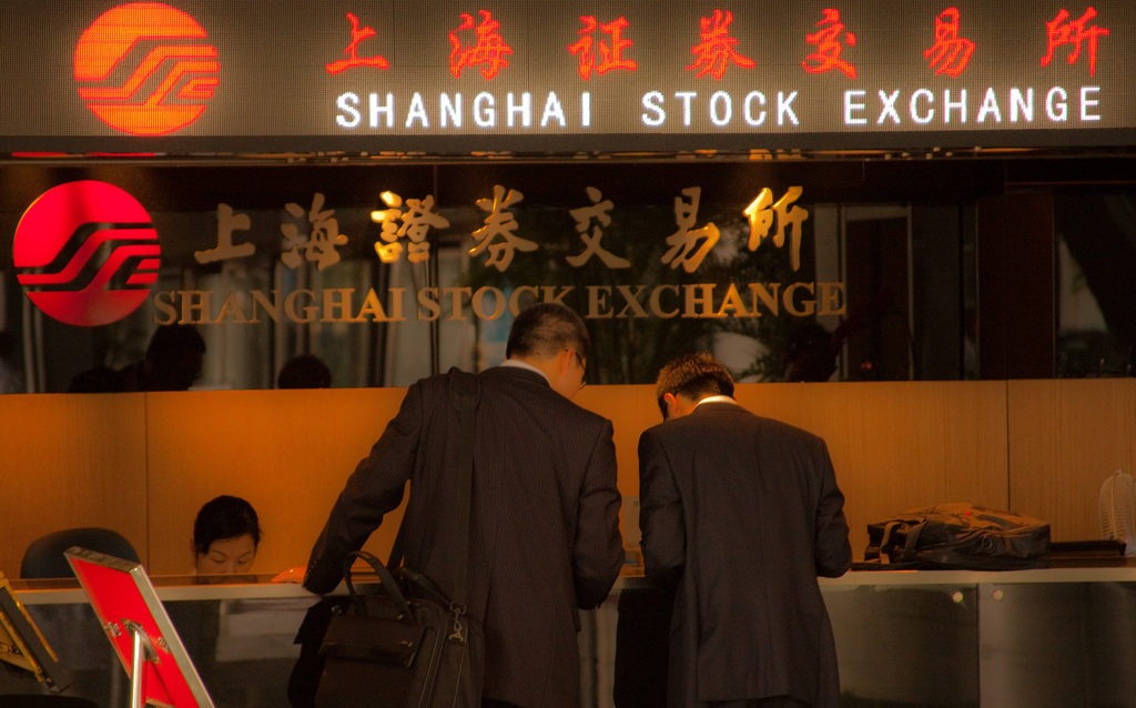 Shanghai Stock Exchange (cc photo: Aaron Goodman)
