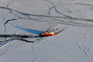 New York Times image of Coast Guard cutter