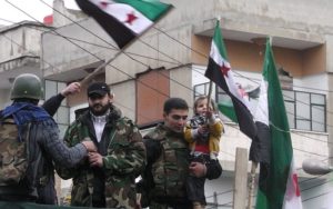 Free Syrian Army rebels (photo: STR/AFP/Getty Images)