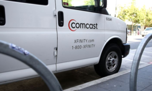 Comcast truck