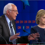 Bernie Sanders and Hillary Clinton debate
