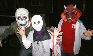 Halloween masks (cc photo: Bridget McKenzie)