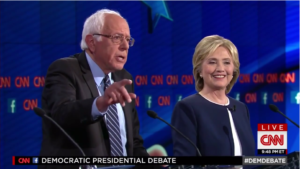 Bernie Sanders, Hillary Clinton debate