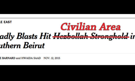 Media Turn Civilian ISIS Victims in Beirut Into Hezbollah Human Shields