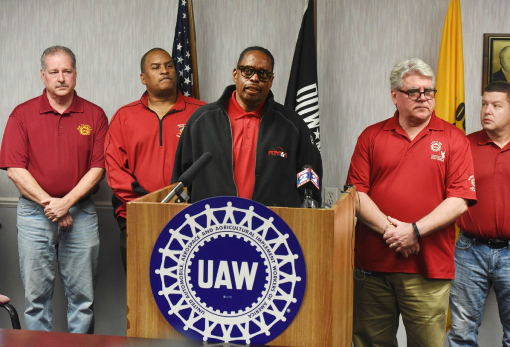 UAW negotiators (photo: Daniel Mears/AP)