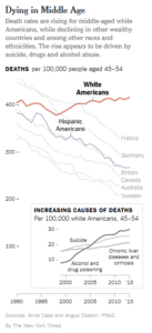 Black Lives don't matter? New York Times leaves African-Americans off of mortality chart. 