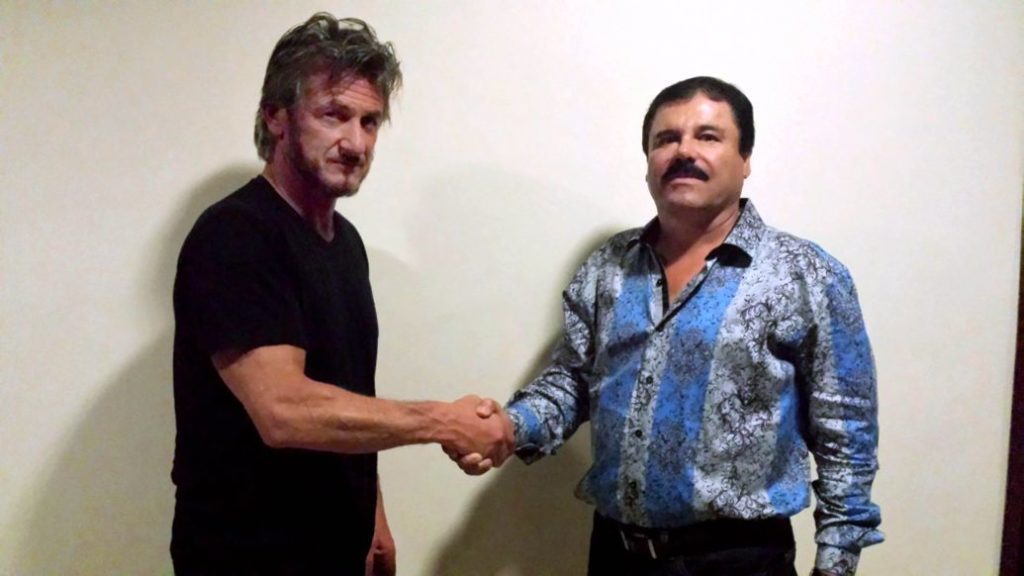 Sean Penn with El Chapo Guzman (photo: Rolling Stone)