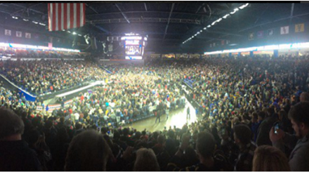 Trump Amazes WaPo Columnist by Drawing 60% Fewer People Than Sanders