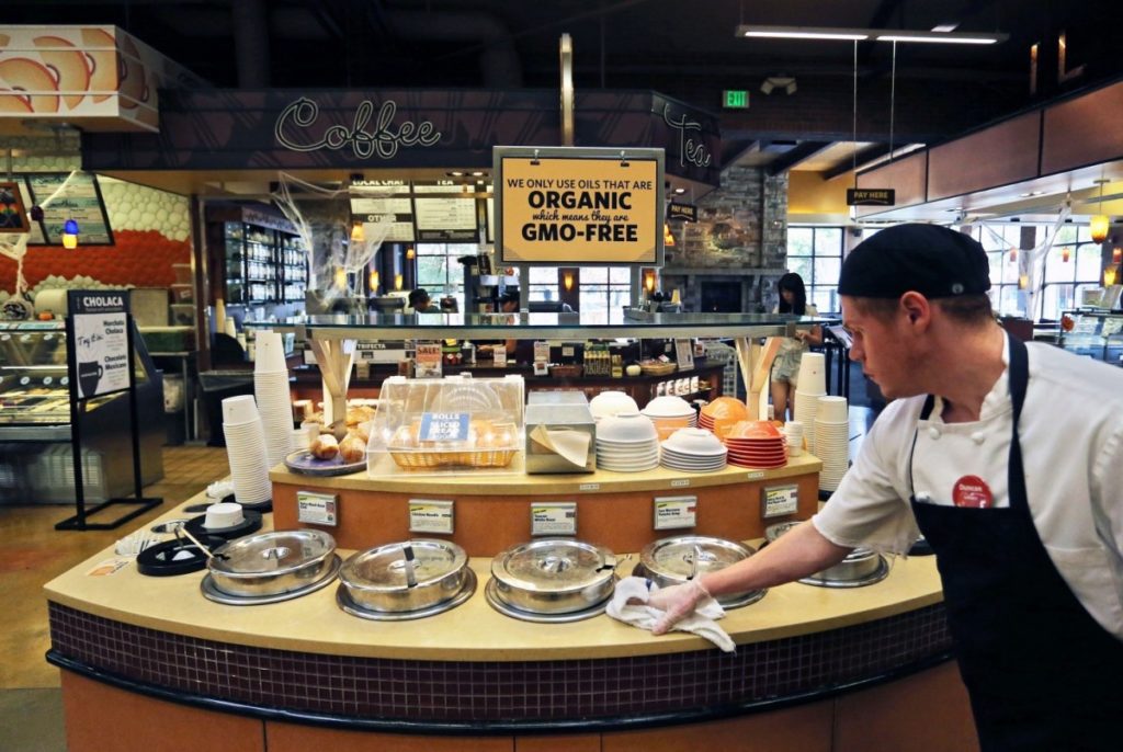 Washington Post depicts an organic soup bar (Photo: Brennan Linsley/AP)