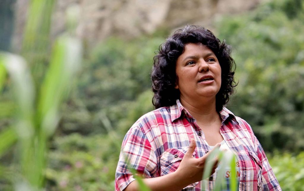 Berta Caceres (image: Goldman Environmental Prize)