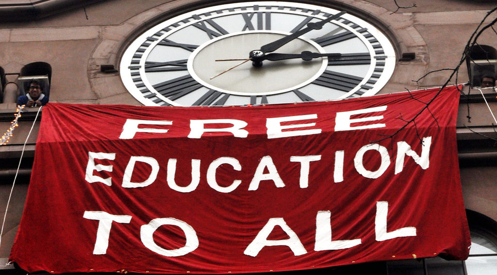 Free Education to All (cc photo: Michael Fleshman)