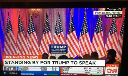 Cable News Covers Everyone’s Speech but Sanders—Who Made the Mistake of Discussing Policy