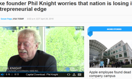 Talking to Nike’s Knight About ‘Entrepreneurial Edge,’ Worker Abuses Are Beyond the Pale