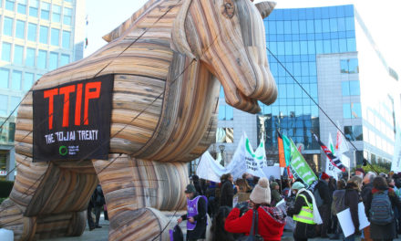 Karen Hansen-Kuhn on TTIP Leak, Josmar Trujillo on Bronx Police Raid