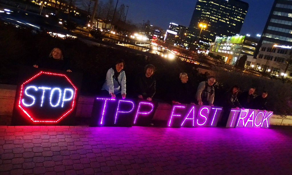 Stop TPP Fast Track (cc photo: Backbone Campaign)