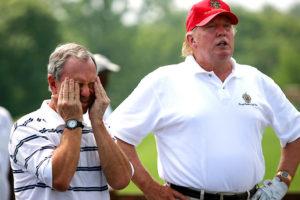 Michael Bloomberg with Donald Trump (photo: Robert Sabo/Daily News)