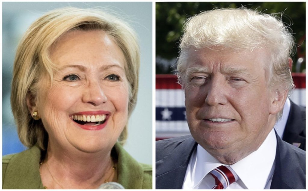 Hillary Clinton and Donald Trump
