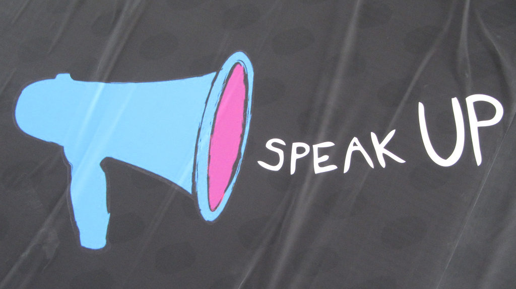 Speak Up (photo: Howard Lake)
