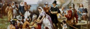 Painting of the First Thanksgiving