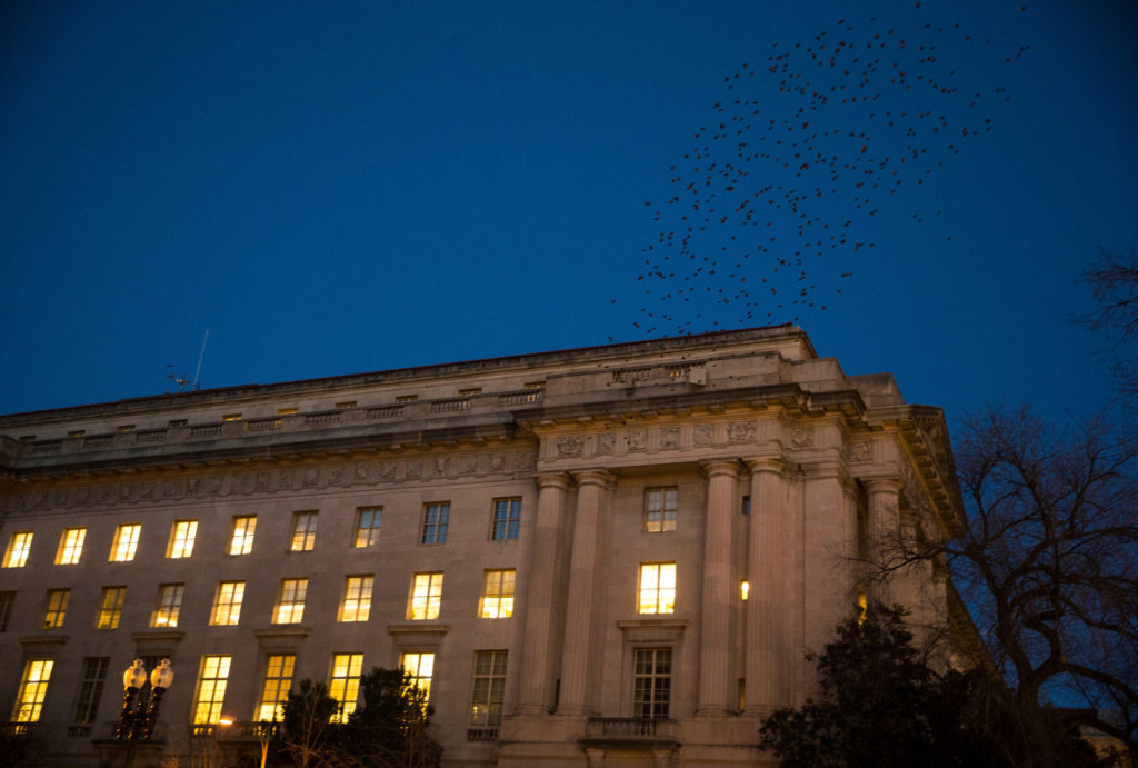 New York Times photo of the EPA building