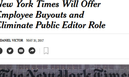Killing the Public Editor, NYT Deals Another Blow to the Public’s Trust