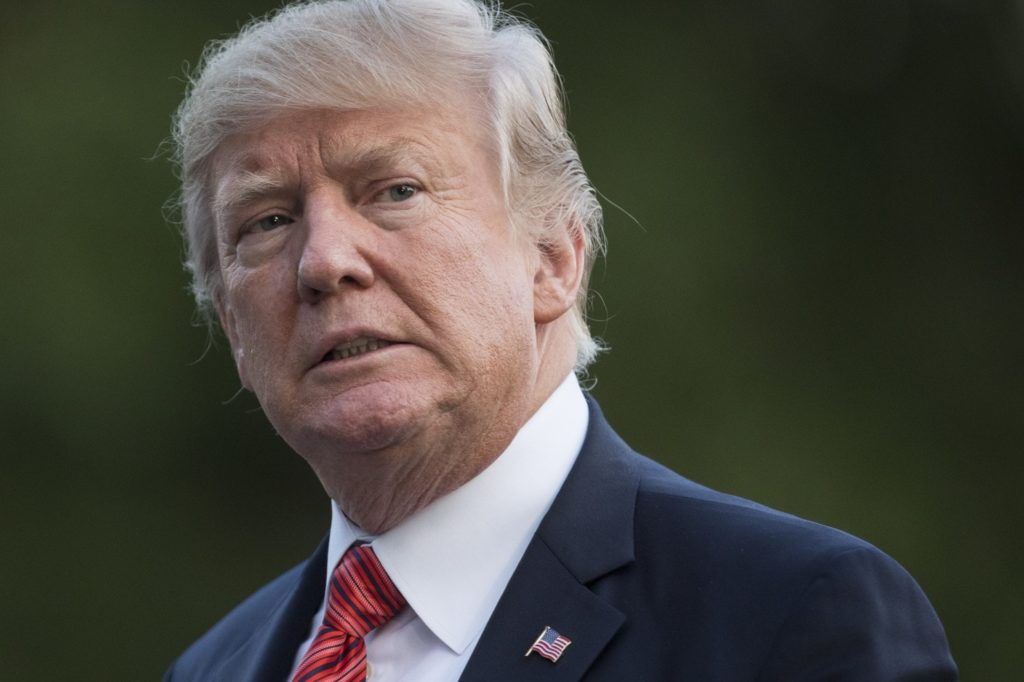 Donald Trump depicted in the Washington Post (photo: Carolyn Kaster/AP)