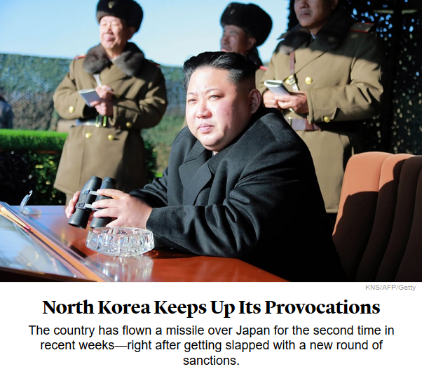 Atlantic: North Korea Keeps Up Its Provocations