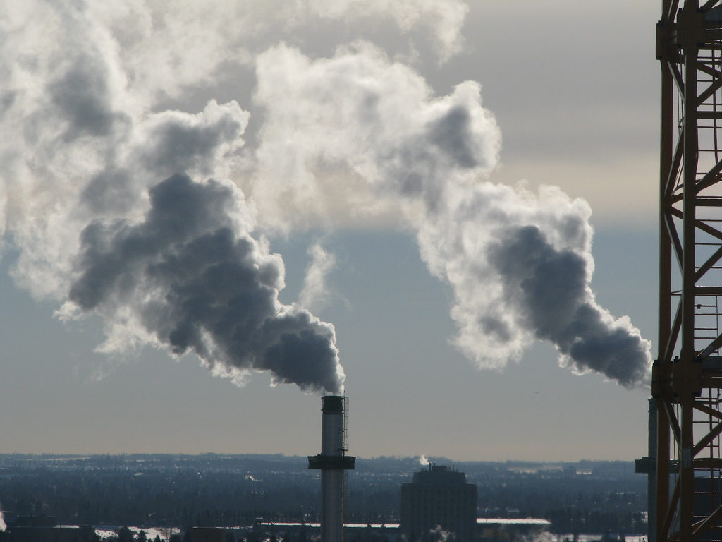 Smokestacks (cc photo: Bill Burris)