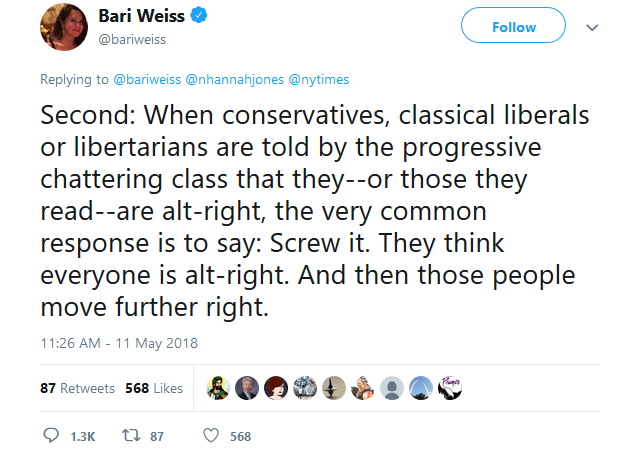 Twitter: Bari Weiss