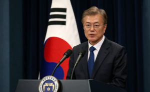 Korean President Moon Jae-in