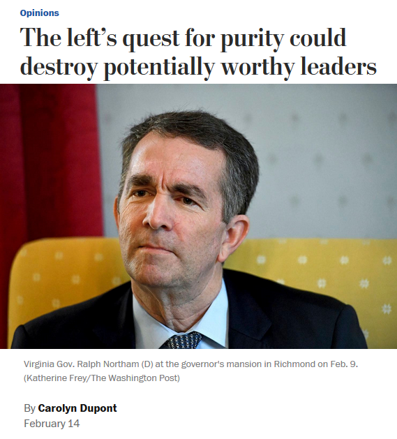 WaPo: The left’s quest for purity could destroy potentially worthy leaders