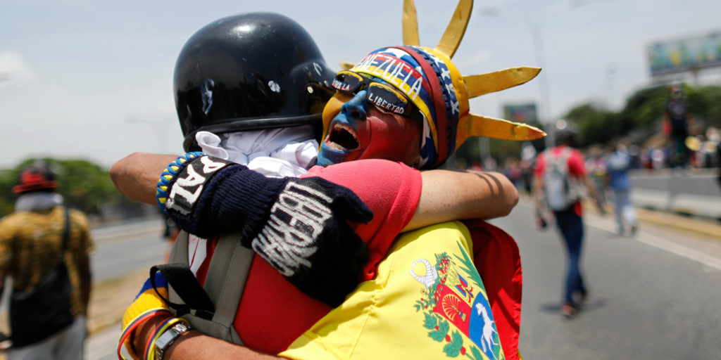 Photo illustrating Matt Taibbi's Rolling Stone piece, The Liberal Embrace of War