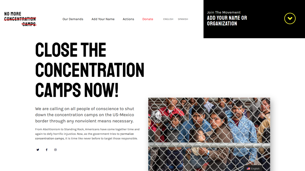 Close the Concentration Camps Now!