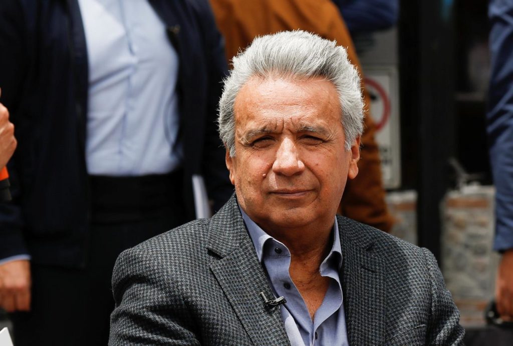Reuters photo of Ecuadorian President Lenin Moreno. Photo by Henry Romero