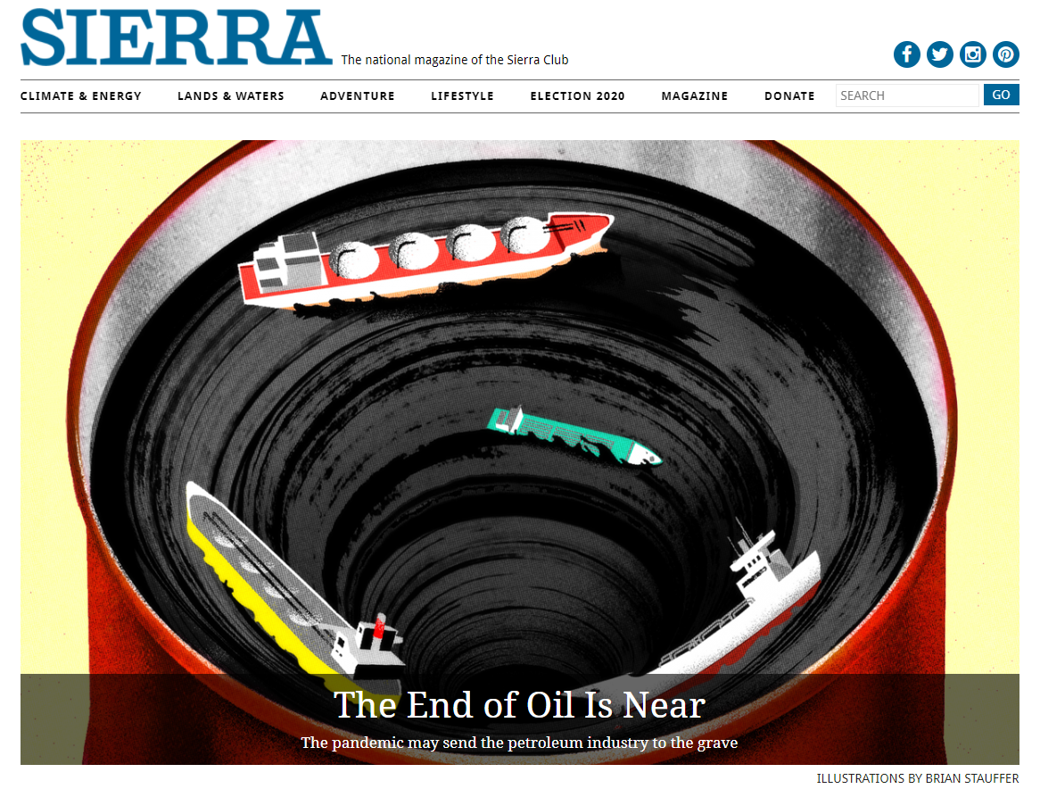Sierra: The End of Oil Is Near