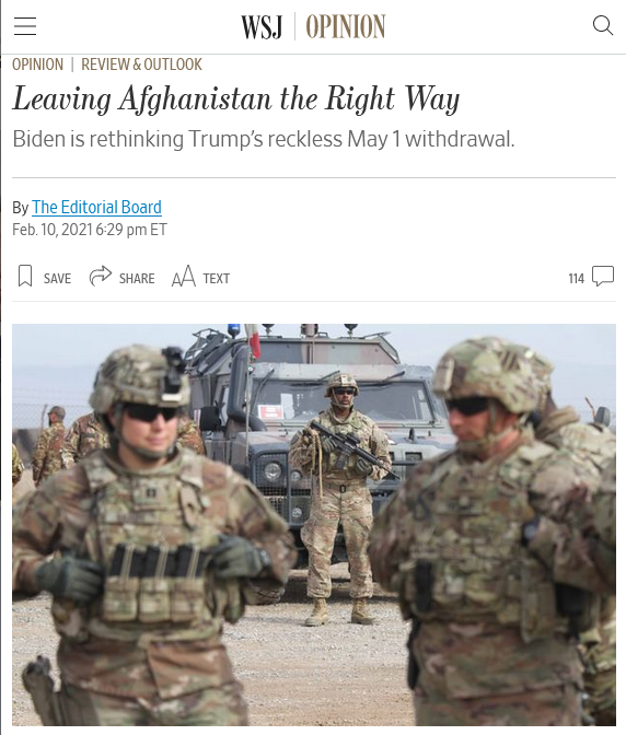 WSJL Leaving Afghanistan the Right Way